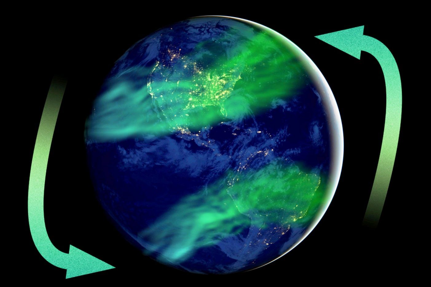 La Terre est encore loin d'une inversion magnétique