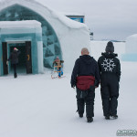 Combinaison contre le froid au Ice Hotel de Kiruna