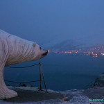 L'emblème d'Hammerfest à 12h20 un 28 décembre