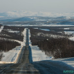 Route des aurores boréales, Laponie