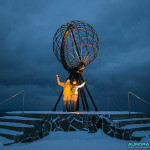 Le globe, emblème de Cap Nord