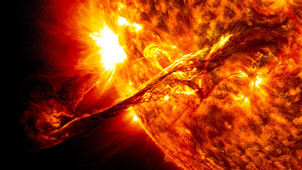 Le Soleil pourrait produire des éruptions mille fois plus puissantes