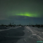 Aurore boréale en Finlande