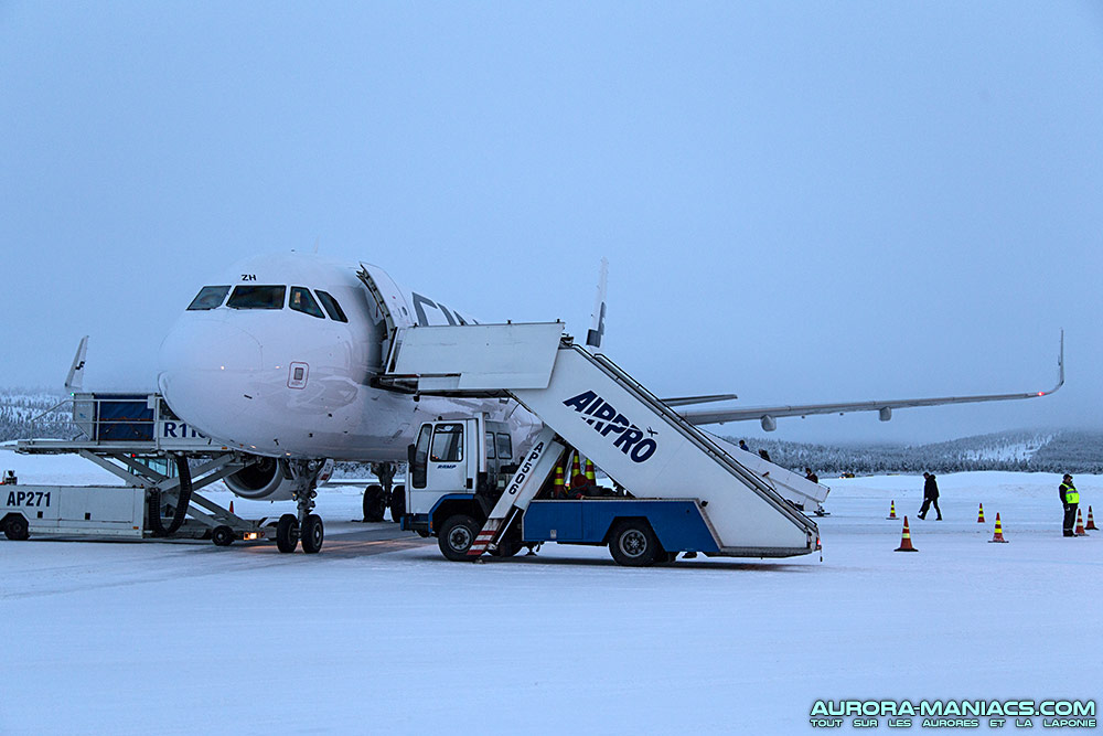 voyage en laponie avion