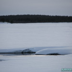 Lac gelé, Finlande