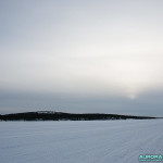 Lac gelé en Finlande