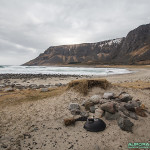 Plage d'Unstad, Iles Lofoten