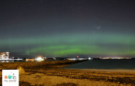 Hier soir, des aurores ont dansé au dessus d'Edimbourg ! (Ecosse)