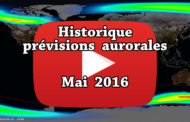 VIDEO - Retrouvez l'historique des prévisions aurorales de mai 2016