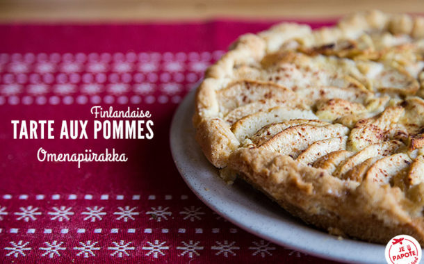 Tarte aux pommes finlandaise (Omenapiirakka)