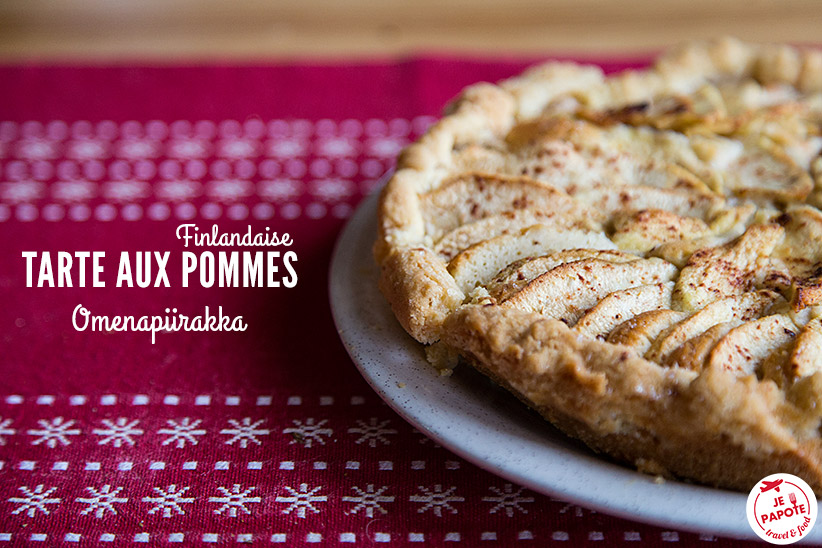 Tarte aux pommes finlandaise (Omenapiirakka)