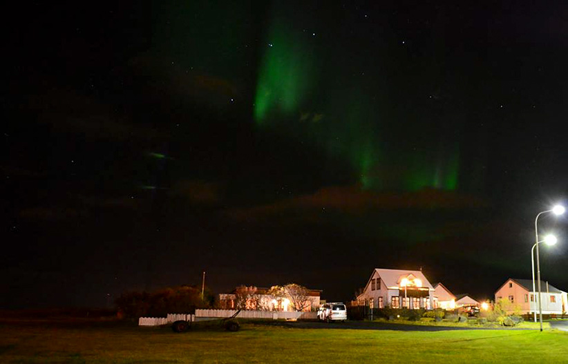 aurores boréales Islande