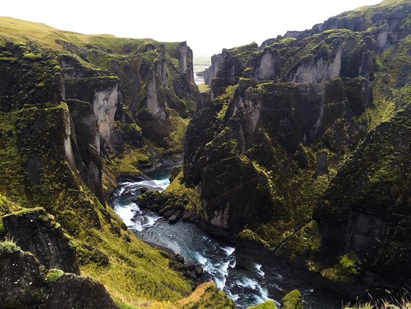 Canyon de Fjaðrárgljúfur