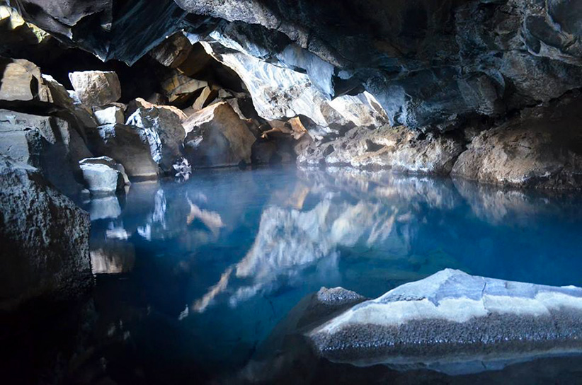 grotte souterraine Islande