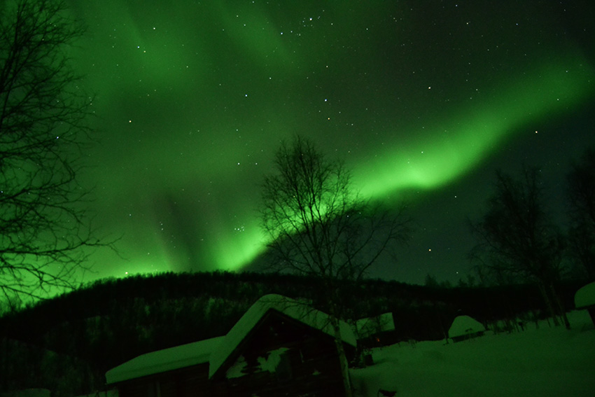 aurore boreale utsjoki